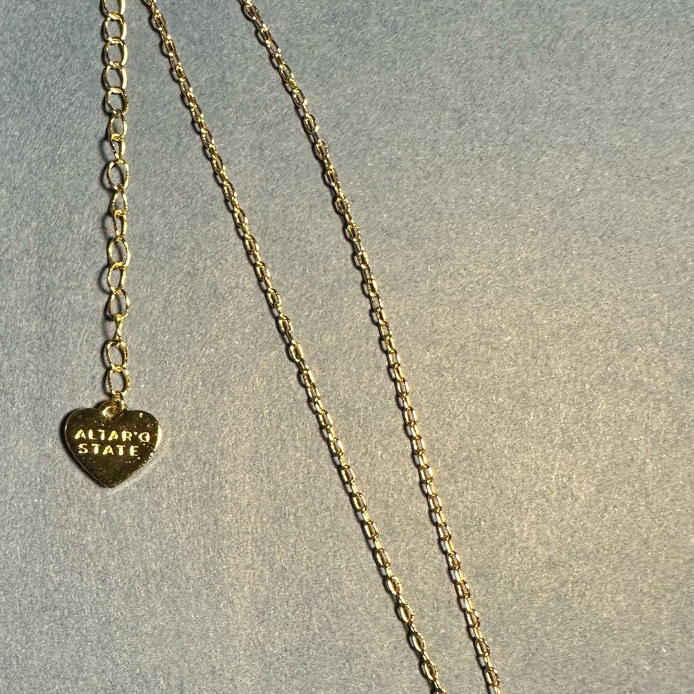 Altar'd State Gold Cross Pendant Necklace - Picture 8 of 11